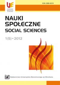 Social policy towards the elderly in the United States − conditions of development and prospects for change Cover Image
