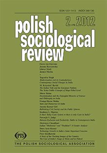 FROM THE EDITORS: Sociology of India, Sociology in India, Indian Sociology Cover Image