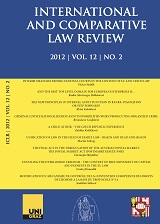 Interim measures before national courts in the context of EU and Czech law Cover Image