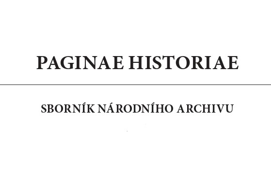 Unknown Documents Related to the Unification Process of Italy Stored in the National Archives in Prague Cover Image