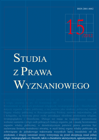 The Autonomy of Churches and Other Religious Organizations in Contemporary Polish Law Cover Image