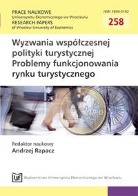 Strategy for tourism management in the areas of great natural interest shown on the example of units of the metropolitan area of Białystok city Cover Image