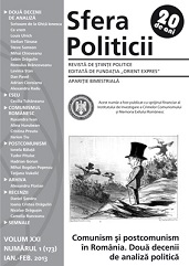 Romanian communism and uncertainty border between the public sphere and private lives Cover Image
