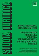 Concepts of law by Gabriel Shershenevich and their knowledge in Poland Cover Image