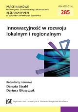 Industrial supply chains in the formation of innovation activity of west pomeranian voivodeship in the years 2009-2011 Cover Image