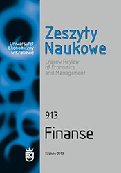 Estimating the Cost of Equity – The Example of the Polish Banking Sector Cover Image