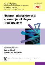 Selling municipal property in Wrocław in 2001-2011 Cover Image