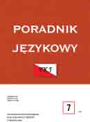 On some problems of Polish linguochronologisation Cover Image