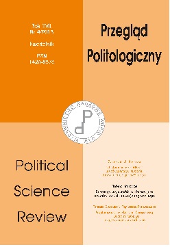 Ways of searching for the identity of ‘political science’ Cover Image