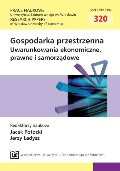 Sustainable development and transport in the Polish Voivodeships strategies Cover Image