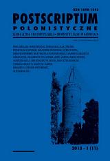 Review: On Choromański from Beyond the Grave. Review of the Book: "Nietrafiony rytm. Wybrane problemy twórczości prozatorskiej Michała..."             Cover Image