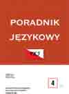 Opinions of foreigners about Polish pronunciation and opinions of Poles about use of Polish by foreigners. A questionnaire study Cover Image