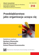 Improvement of the supplier selection proces as a sign of organizational learning Cover Image