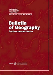 Spatial distribution and differences in migration patterns and revenues of gminas in the Kraków Metropolitan Area Cover Image