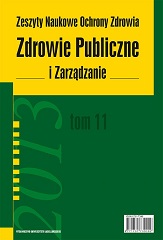Eating habits and risk of malnutrition among students of the University of the Third Age from Krakow and the poviat of Wieliczka Cover Image