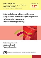 Weather risk management in companies in Łódź region as an example of the construction industry. An analysis of available hedging instruments Cover Image