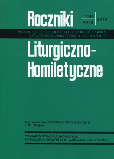 Presbyter’s Identity in the Light of Selected Homilies by Benedict XVI (2005-2011) Cover Image