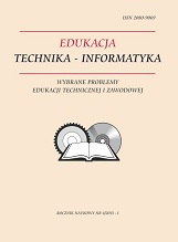 Changes of attitudes to selected terms by students of the field of study Education in Technology and Informatics of the University of Rzeszów Cover Image