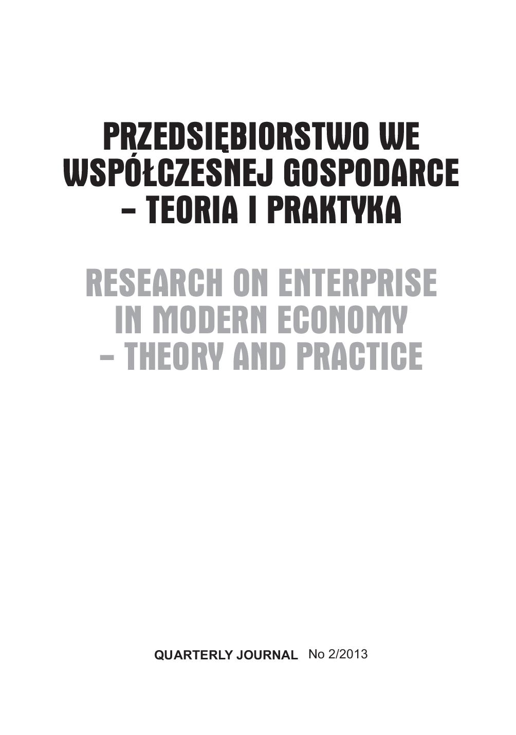 Wykorzystanie innowacyjnej metodyki studium przypadku w edukacji biznesowej – projekt INNOCASE, LdV, TOI
