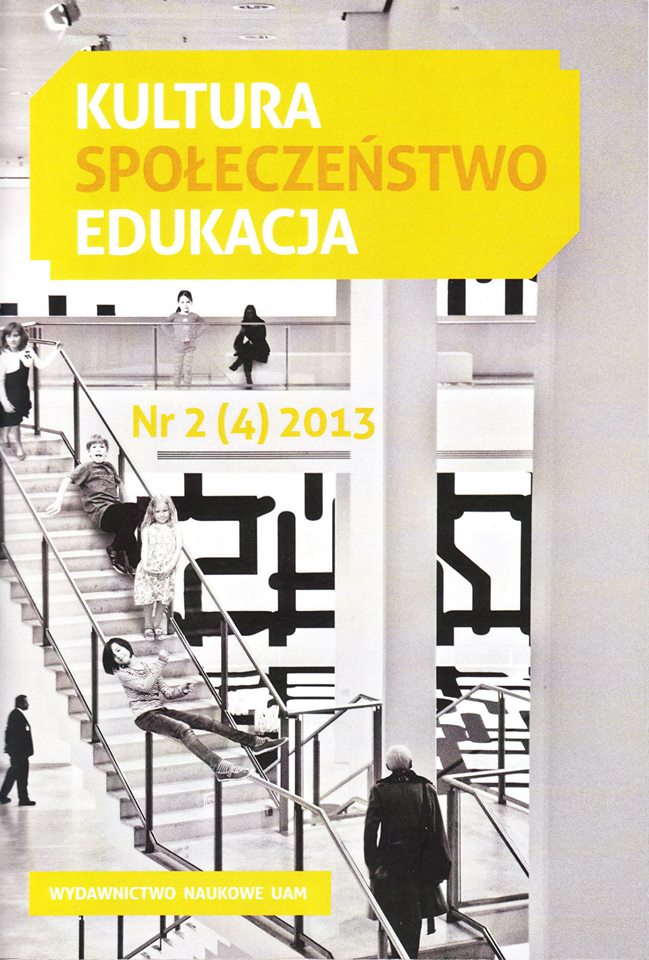Report on the conference: „Dziecko w perspektywie
trudnych sytuacji życiowych” (Children in the Face of Di cult Circumstances), Poznań 11–12th of December 2013 Cover Image