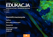 National geoportal as an important source of spatial information about geographic environment in education Cover Image