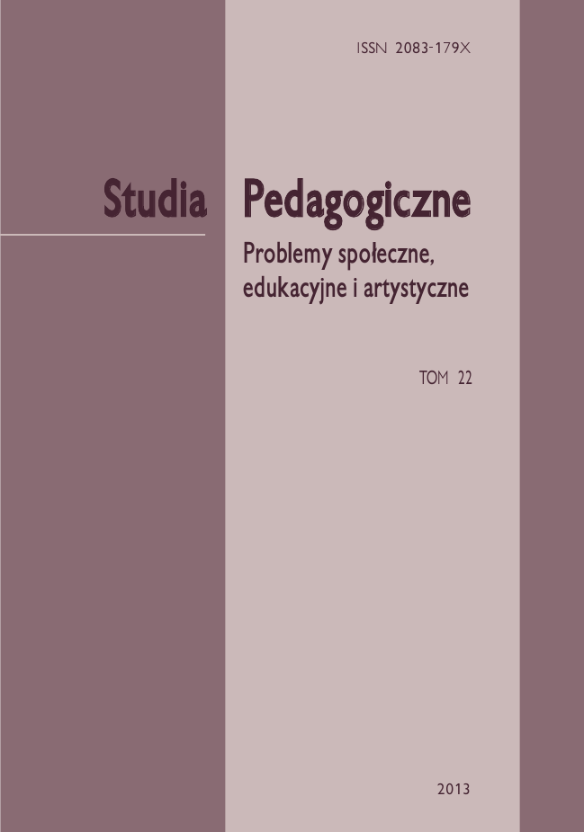 The Hierarchy of Values Among Youth in Białystok Reformatory School Cover Image