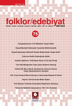 Türkiye’de Halk Bilimi Çalişmalarinin 100. Yilini Kutlarken