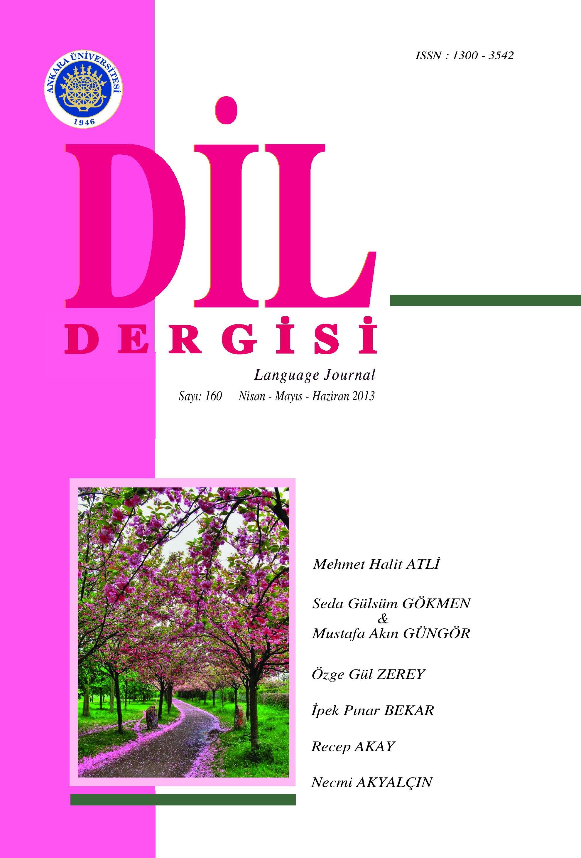 A Comparison of Turkish and Hungarian Phonological Structures Cover Image