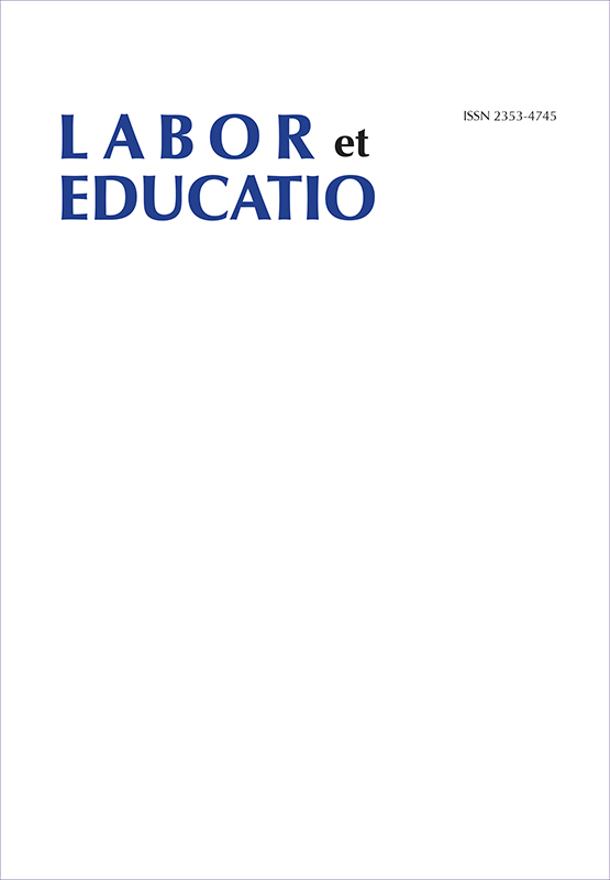 Social and educational sense of work and economic education of Poles from the eighteenth century to the early twentieth century Cover Image
