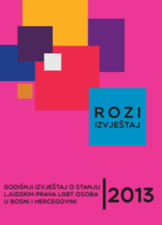 Pink Report - Annual Report on the State of Human Rights of LGBT People in Bosnia and Herzegovina in 2013 Cover Image