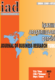 The Relationship between Market Orientation, Innovation Orientation and Firm Performance: A Research in Four and Five Star Hotels in Ankara Cover Image