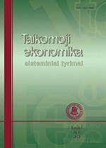 Research about factors that affect  lithuanian public expenditure and its structure Cover Image
