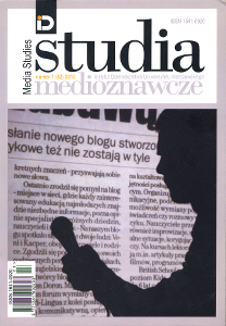 The Meeting of the Scientific Circle of Foreign Media Systems, Institute of Journalism, University of Warsaw, “Media Meetings – India”, Warsaw, 29 October 2012 Cover Image