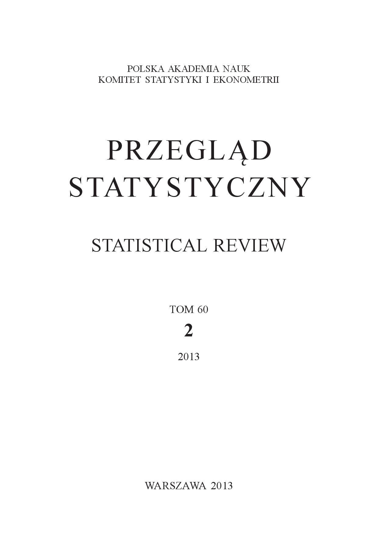 Uporczywość inflacji i jej komponentów – badanie empiryczne dla Polski