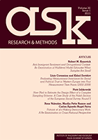 How (Not) to Estimate the Design Effect of a Complex Sampling Scheme: A Case Study of the Polish Section of the European Social Survey, Round 5 Cover Image