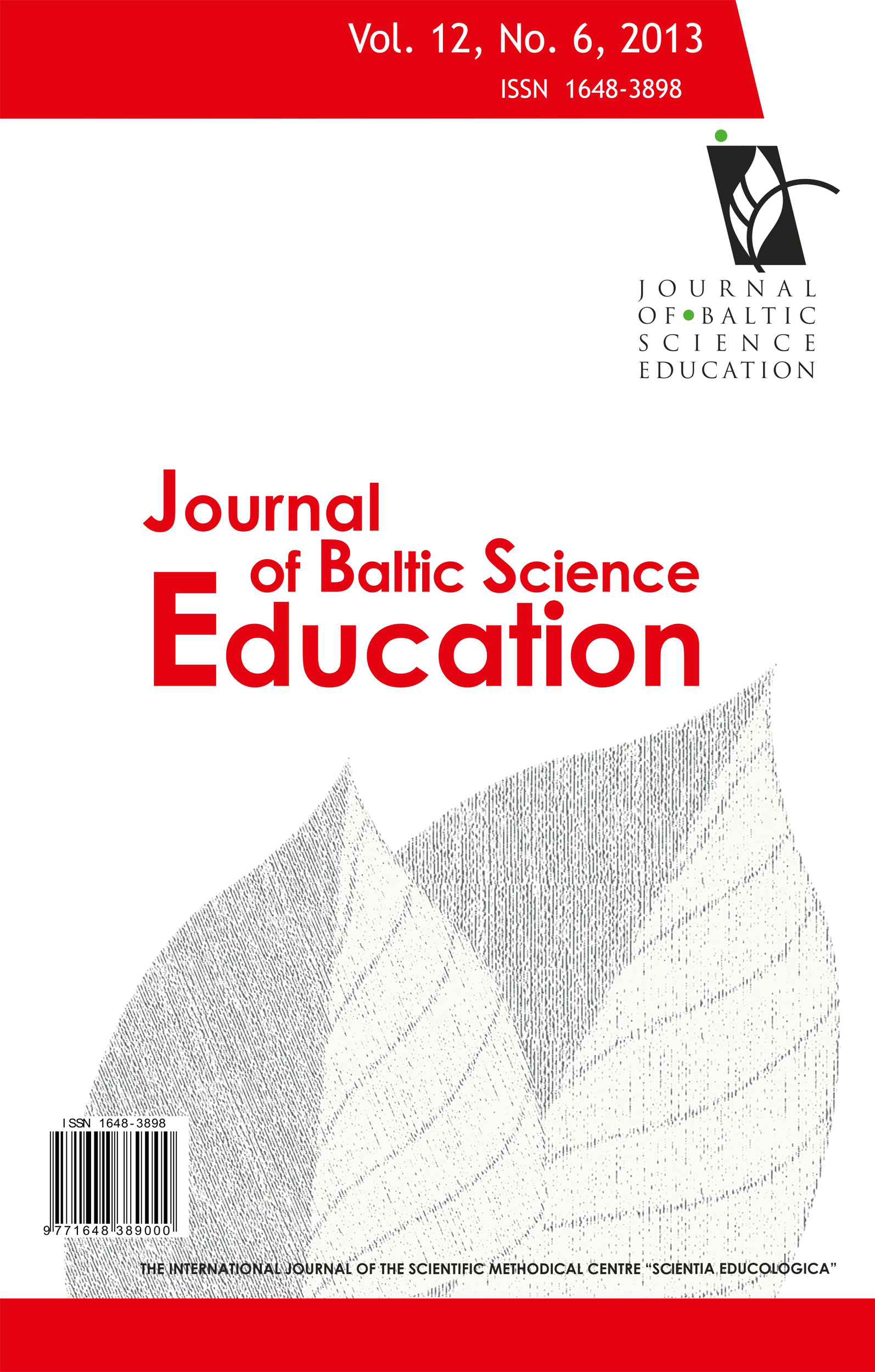 TURKISH PRE-SERVICE TEACHERS’ VIEWS OF SCIENCE-TECHNOLOGY-SOCIETY: INFLUENCE OF A HISTORY OF SCIENCE COURSE Cover Image