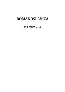 Narrative strategies related to the motif of the master in the Russian and Romanian popular space Cover Image