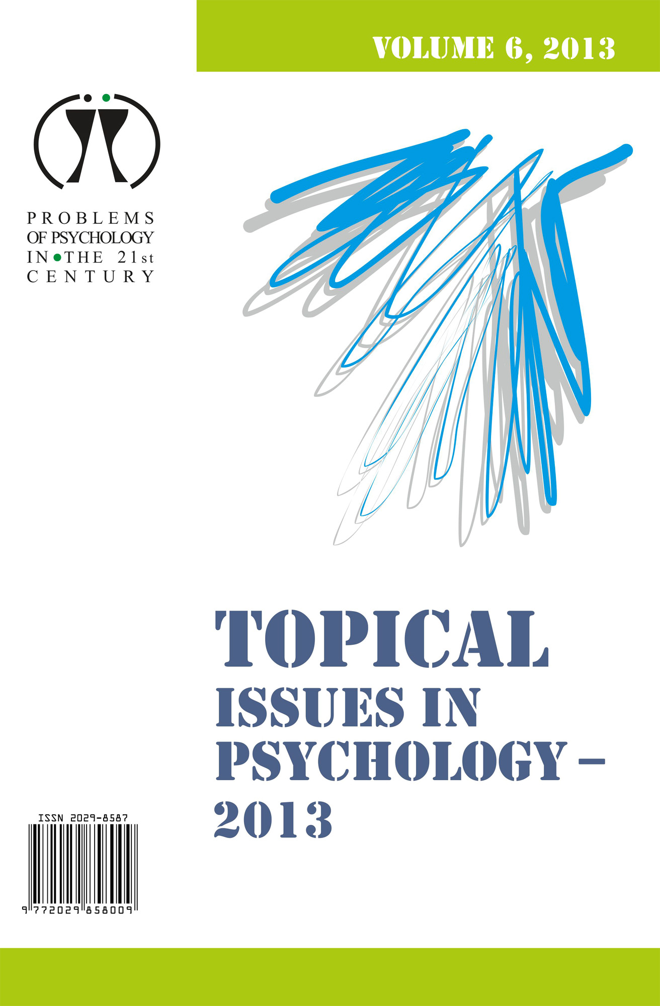 DYNAMIC SYSTEM APPROACH IN PSYCHOLOGY: PROPOSITION AND APPLICATION IN THE STUDY OF EMOTION, APPRAISAL AND COGNITIVE ACHIEVEMENT Cover Image