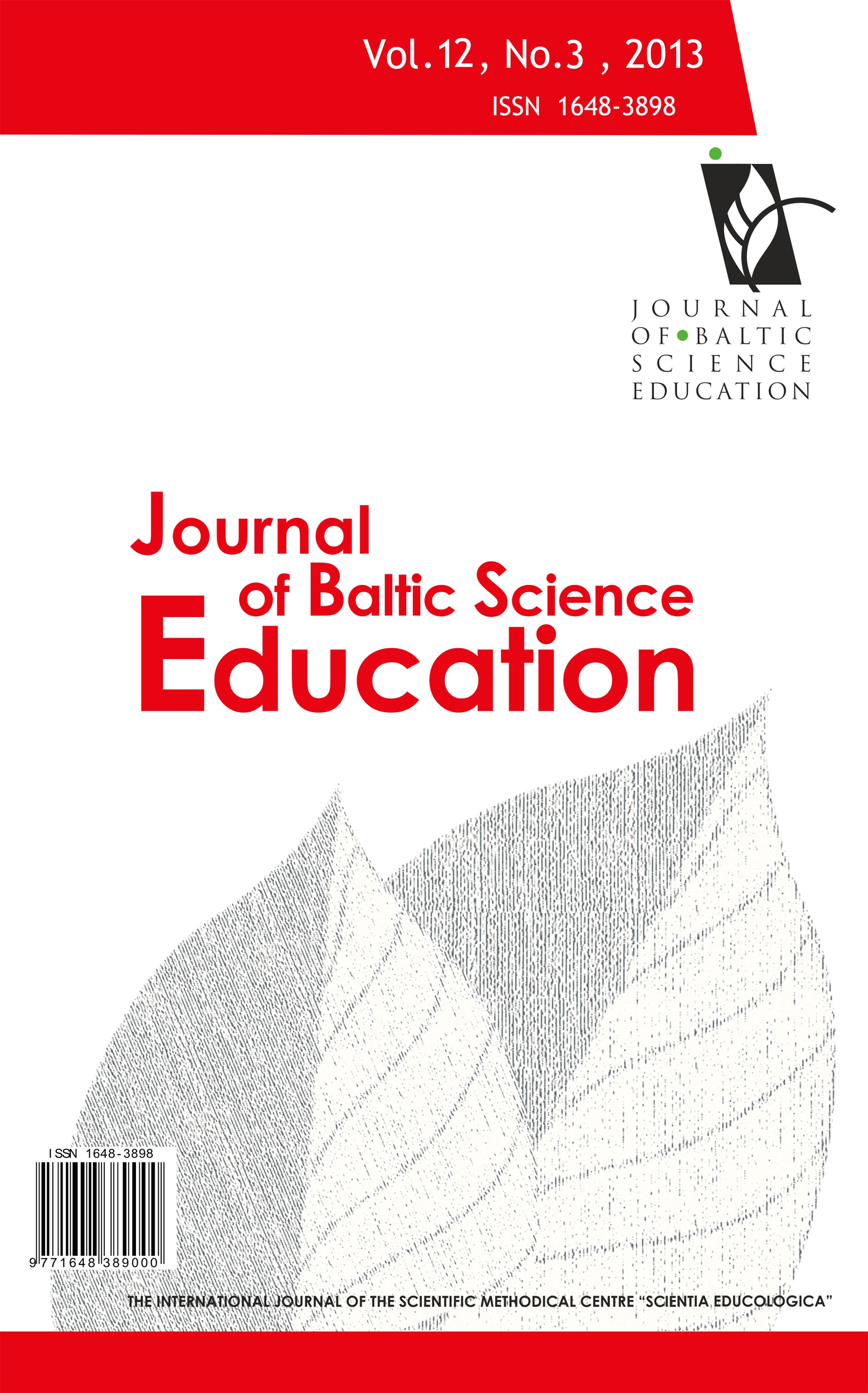EXAMINING THE LEARNING EXPERIENCES OF SCIENCE TRAINING AMONG TAIWANESE ABORIGINAL ADOLESCENTS Cover Image
