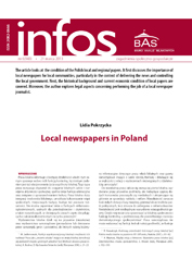 Local newspapers in Poland. Cover Image