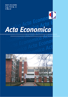 THE EXTERNAL TRADE POSITION AND THE EXPORT INCENTIVE MEASURES OF REPUBLIC OF SRPSKA IN RELATION TO THE PRACTICE OF ADVANCED ECONOMIES Cover Image