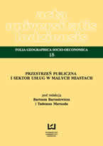 SERVICE FUNCTION OF HISTORIC BUILDINGS IN SMALL TOWNS OF THE LODZ REGION Cover Image