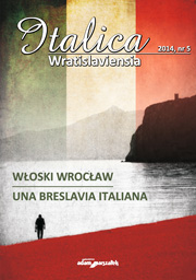 O Włoszech w „literaturze blogerskiej”  Cover Image
