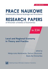 The regional dimension of economic security in the age of globalisation using the example of the Lower Silesian Voivodship Cover Image