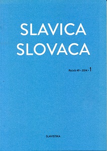 Language in Jozef Ignác Bajza’s work Cover Image