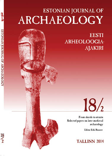 From sherds to streets. Essays on later medieval archaeology  Cover Image