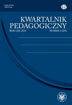 The publications of Kazimierz Wojciechowski in “The Pedagogical Quarterly” from a modern audience perspective Cover Image
