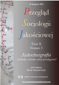 Autoethnography as an Internet-Based Ethnographic Research Technique Cover Image