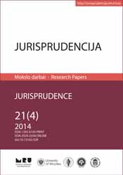 THE DOCTRINE OF LAESIO ENORMIS IN LITHUANIAN CONTRACT LAW Cover Image