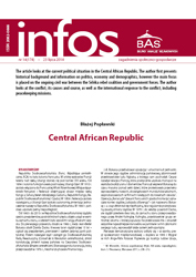 Republika Środkowoafrykańska. Kryzys i próby jego przezwyciężenia